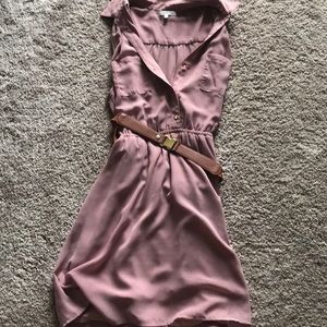 Mauve colored dress